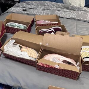 Wonen Vans slightly used size 8 8 1/2